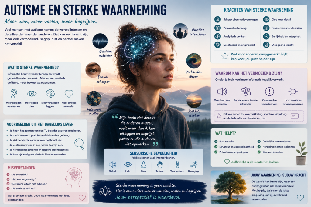 Autisme en sterke waarneming